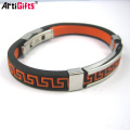 Custom Fashion Accessories Stainless Steel Smart Bangle Mens Bracelets,Engraved Bracelets Men Wholesale B209